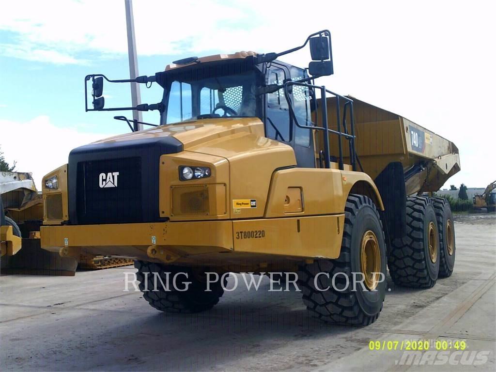 CAT 740GCTG Karjeriniai savivarčiai