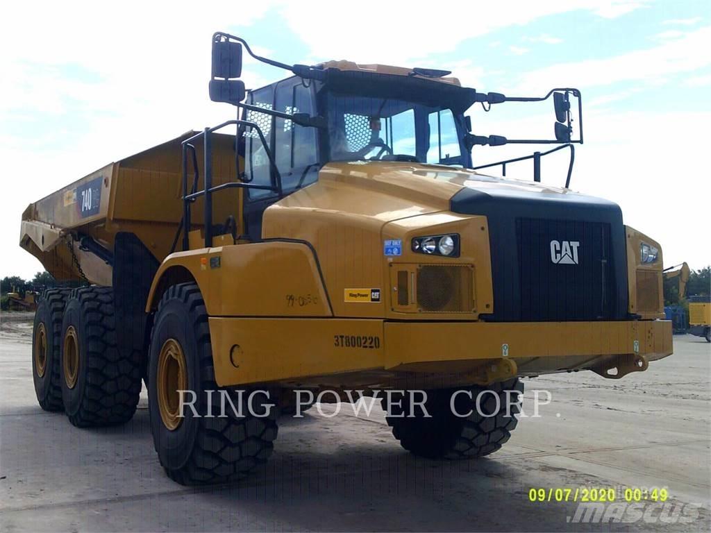 CAT 740GCTG Karjeriniai savivarčiai