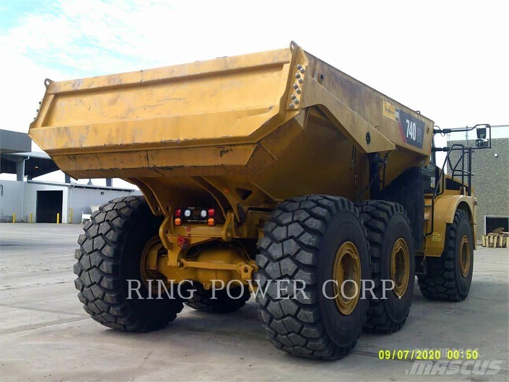 CAT 740GCTG Karjeriniai savivarčiai