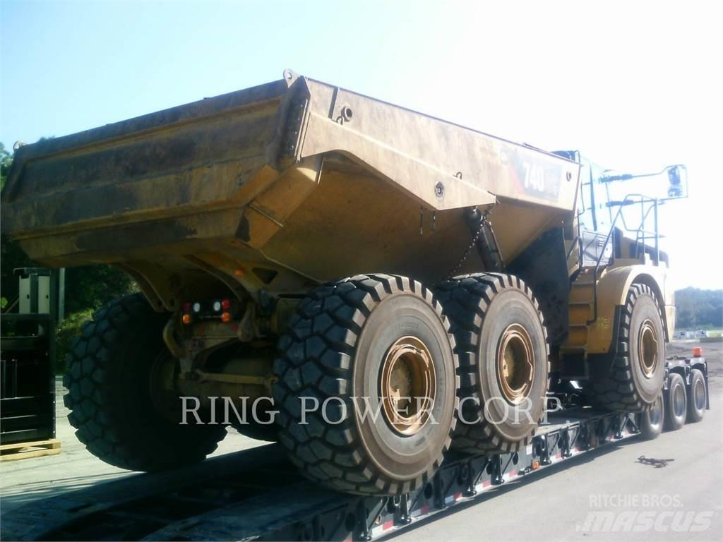 CAT 740GCTG Karjeriniai savivarčiai