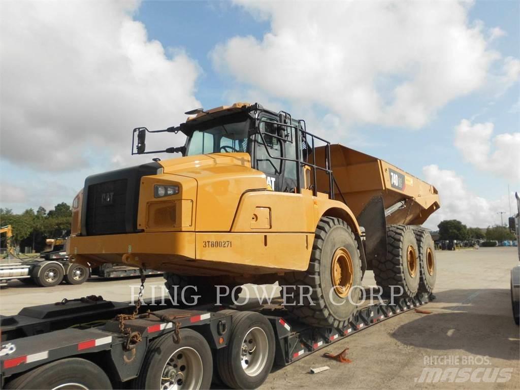 CAT 740GCTG Karjeriniai savivarčiai