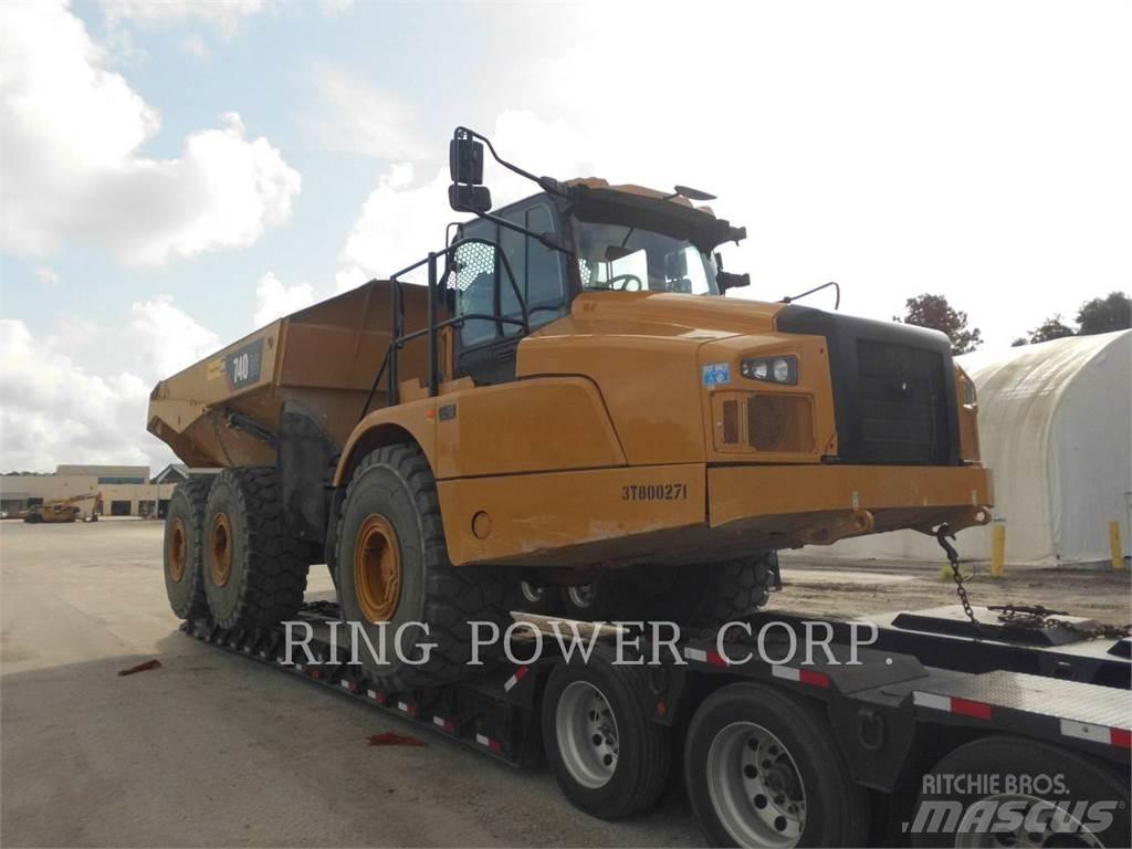 CAT 740GCTG Karjeriniai savivarčiai