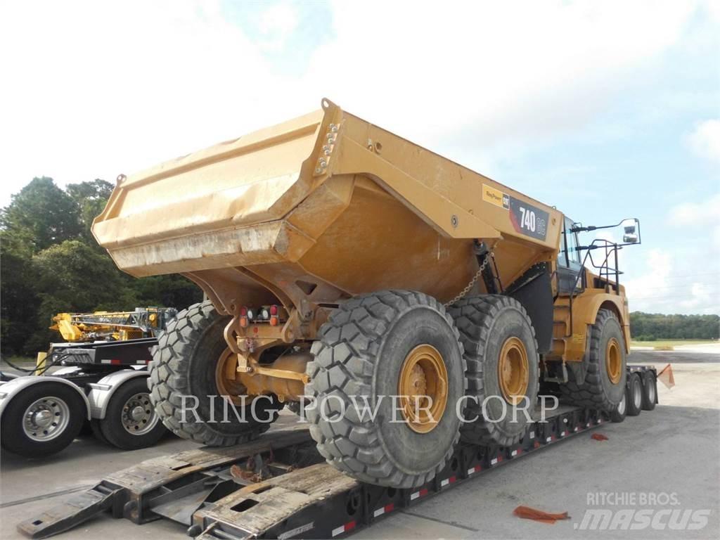 CAT 740GCTG Karjeriniai savivarčiai