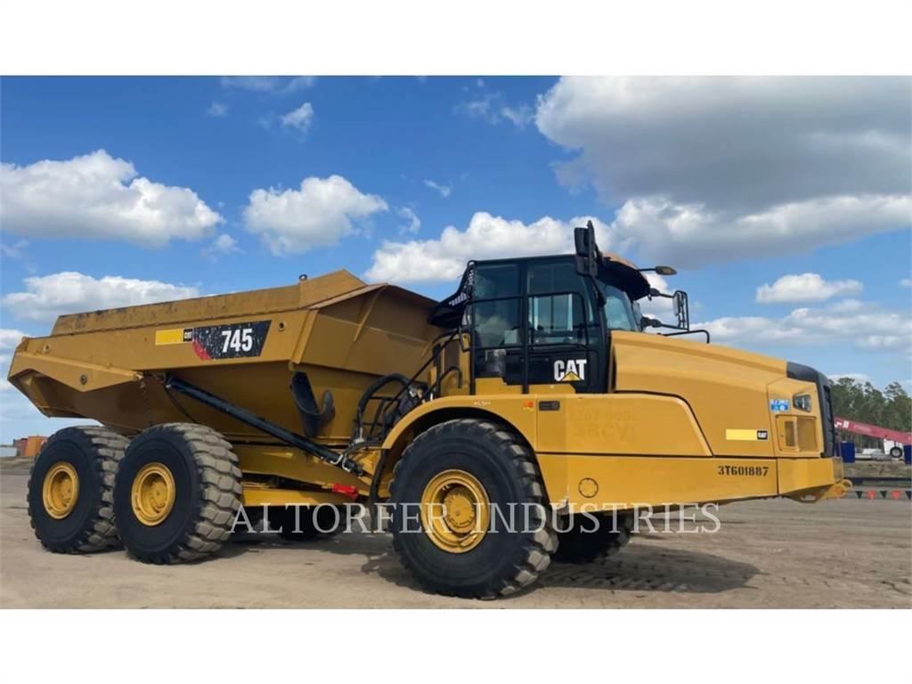 CAT 745 Karjeriniai savivarčiai