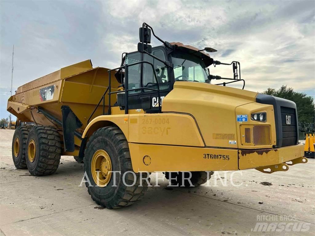 CAT 745 Karjeriniai savivarčiai