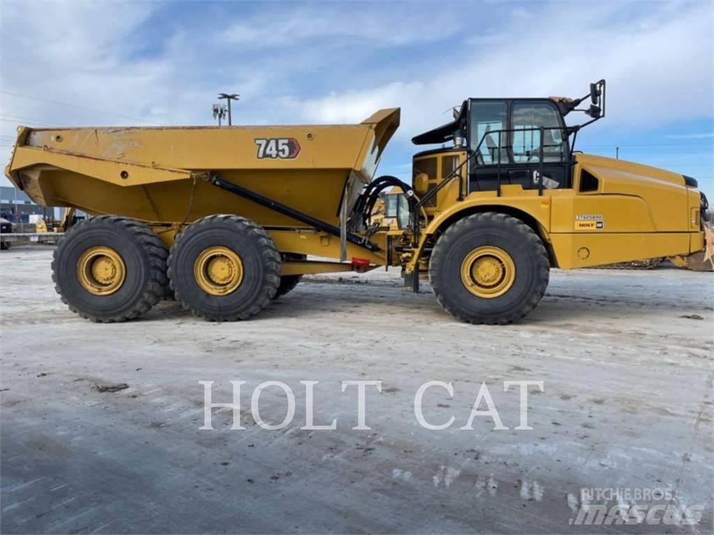 CAT 745 Karjeriniai savivarčiai