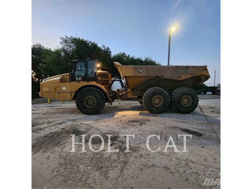 CAT 745 Karjeriniai savivarčiai