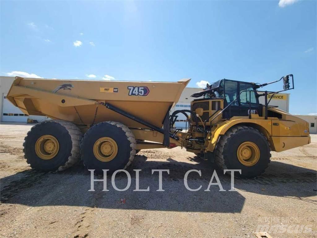 CAT 745 Karjeriniai savivarčiai