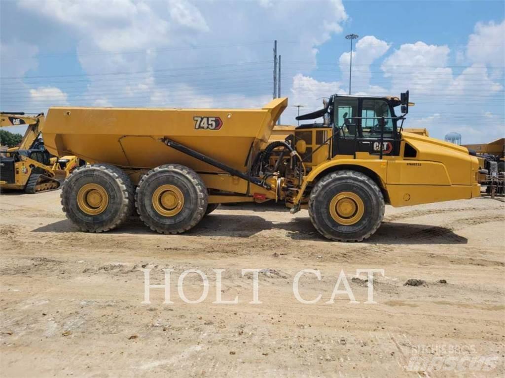 CAT 745 Karjeriniai savivarčiai