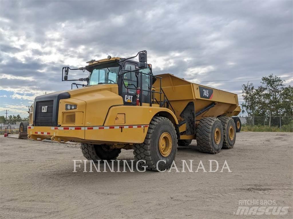 CAT 745 Karjeriniai savivarčiai