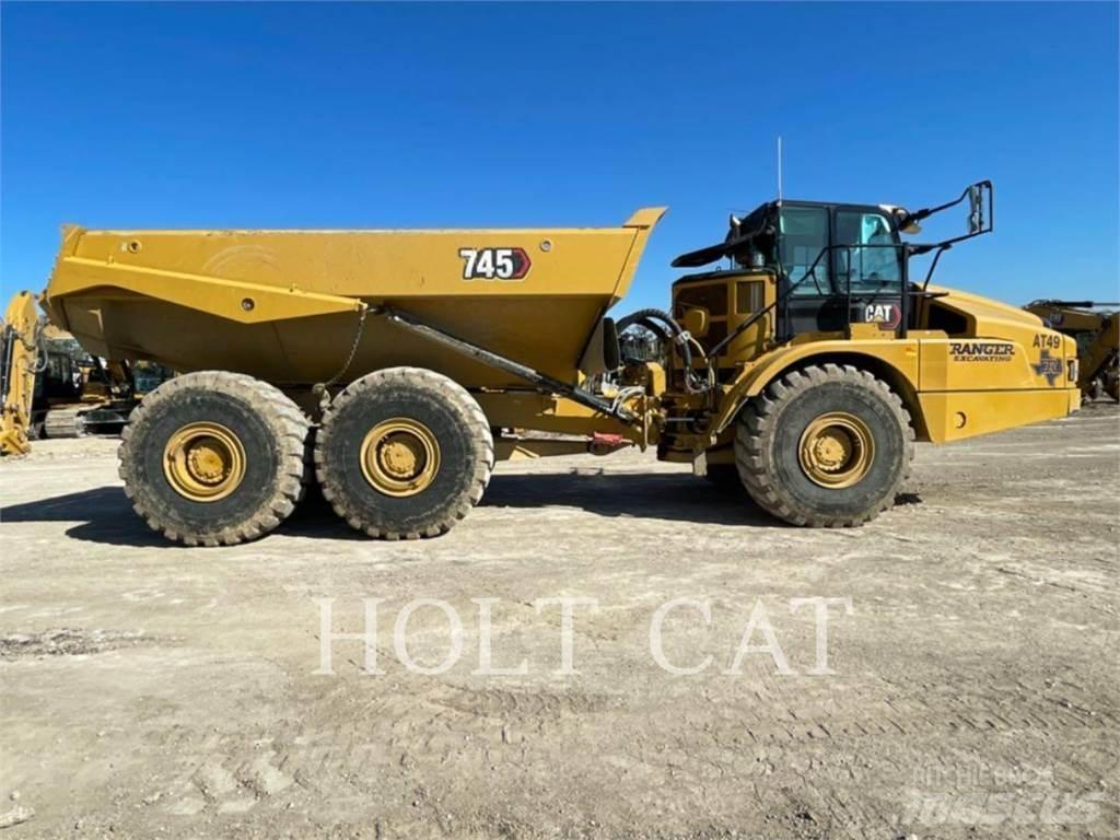 CAT 745 Karjeriniai savivarčiai
