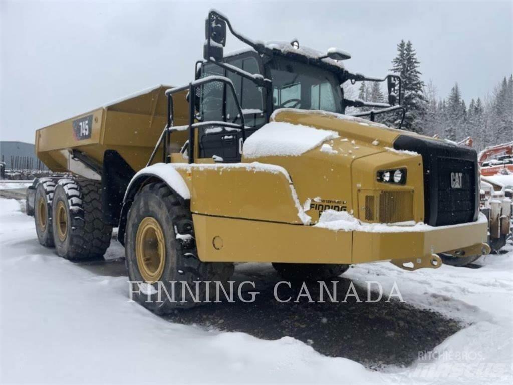 CAT 745 Karjeriniai savivarčiai