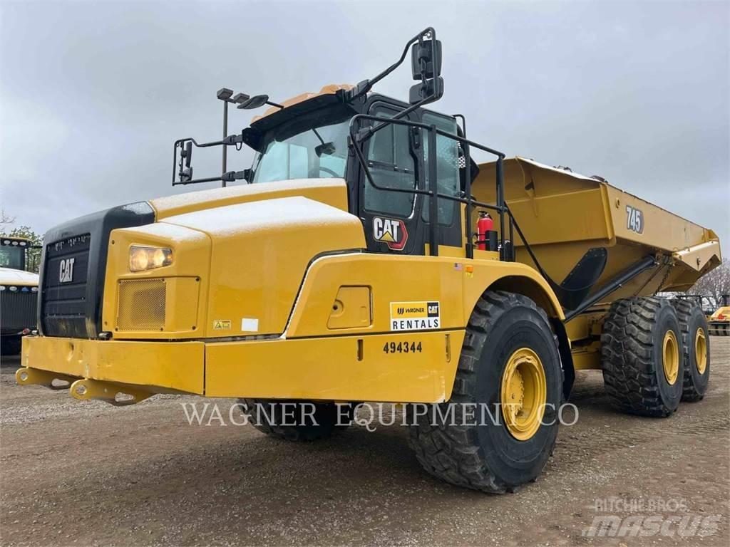 CAT 745 Karjeriniai savivarčiai