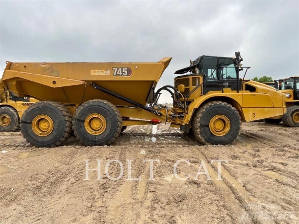 CAT 745 Karjeriniai savivarčiai