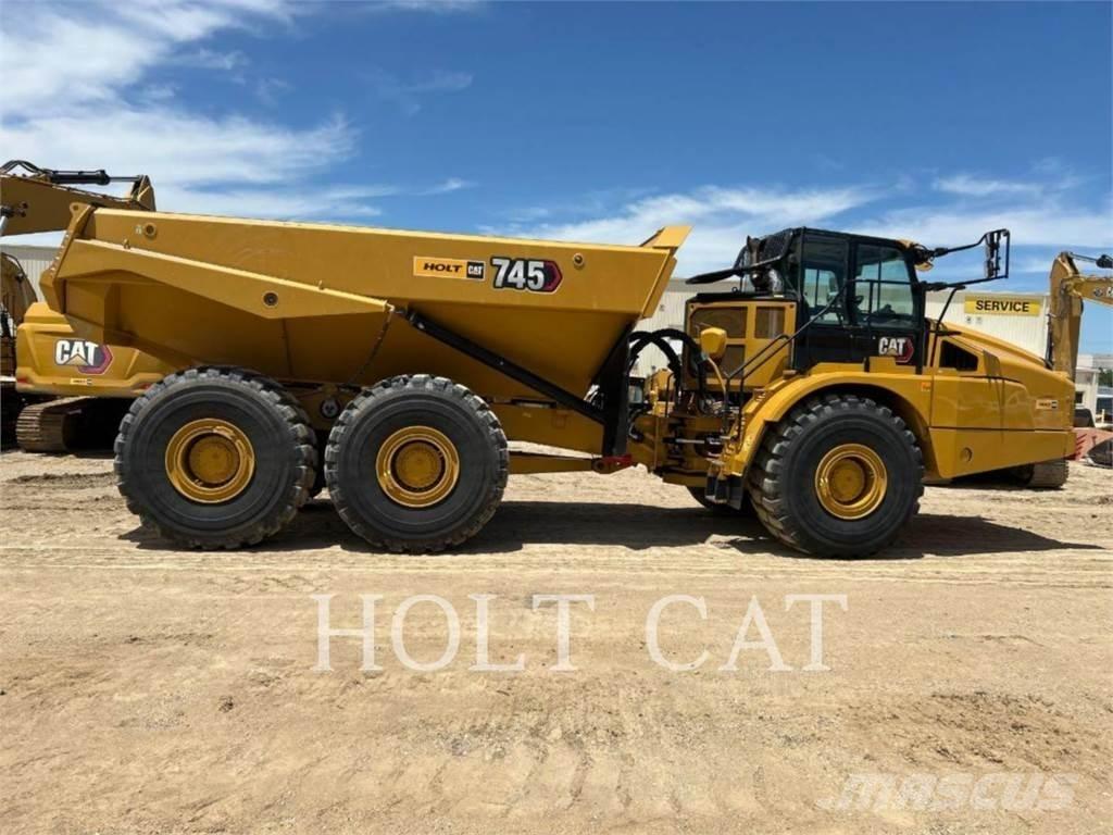 CAT 745 Karjeriniai savivarčiai