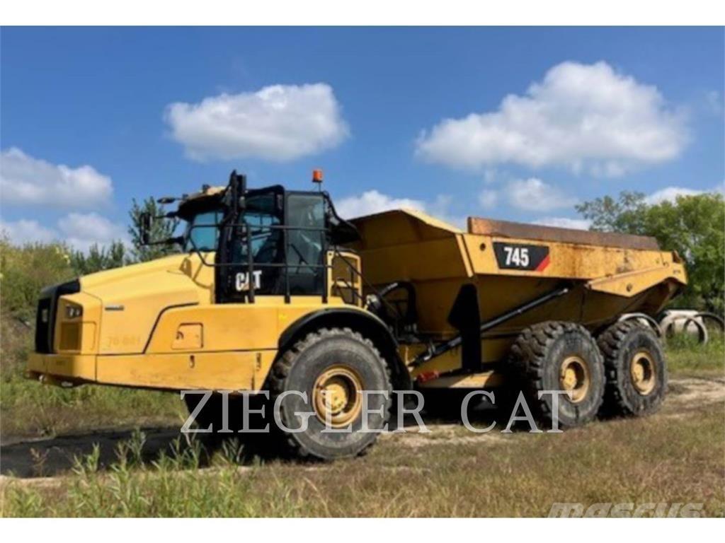 CAT 745 Karjeriniai savivarčiai