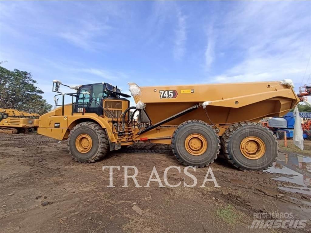 CAT 745 Karjeriniai savivarčiai