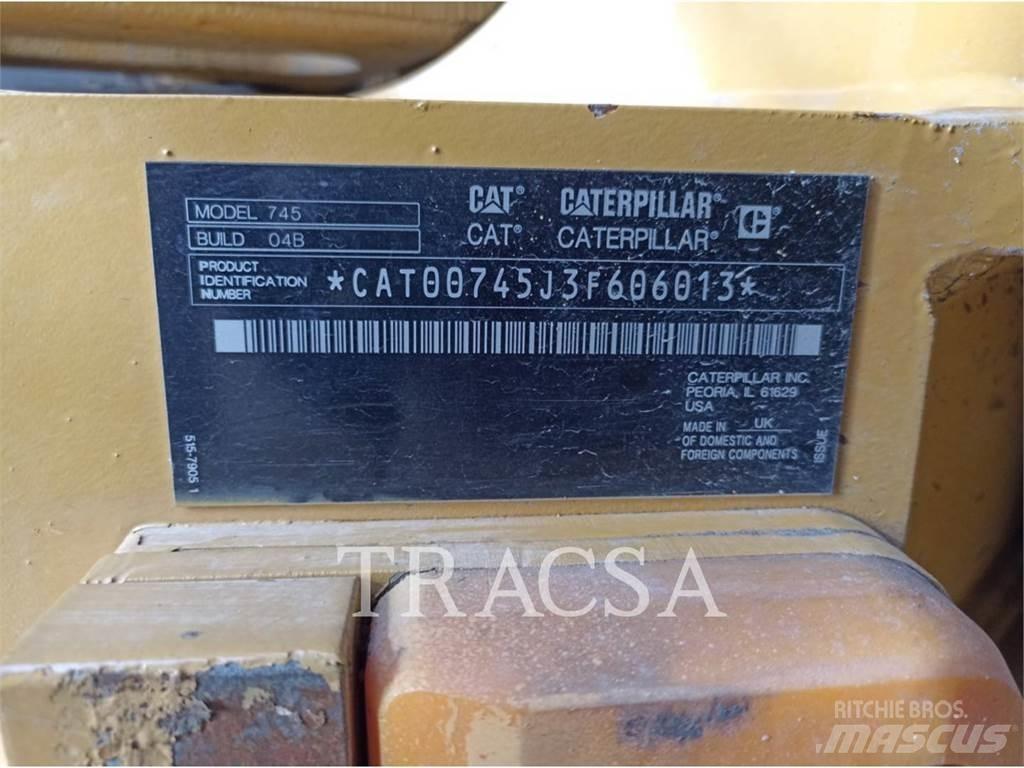 CAT 745 Karjeriniai savivarčiai