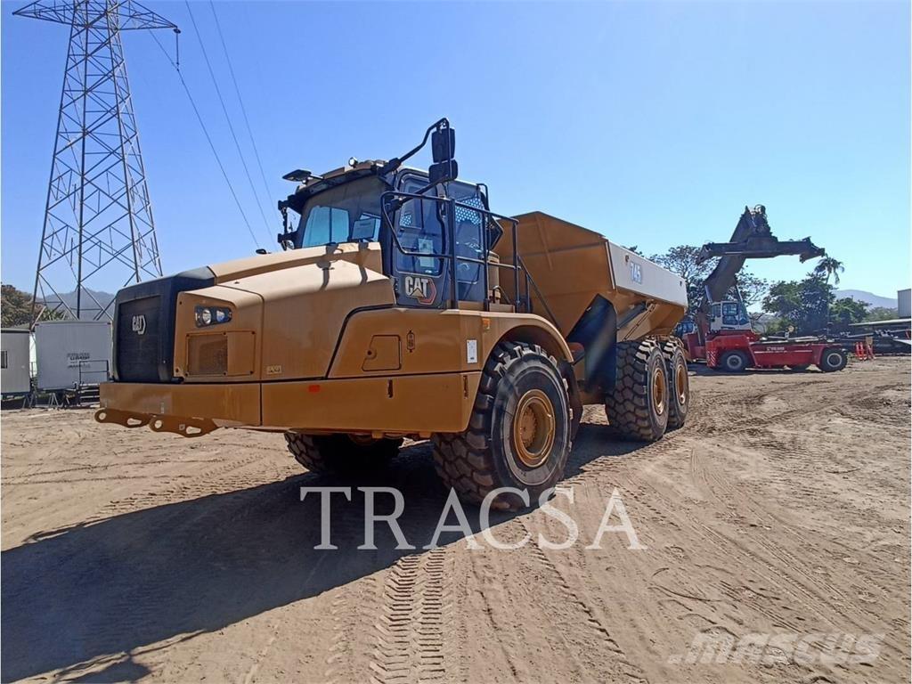 CAT 745 Karjeriniai savivarčiai