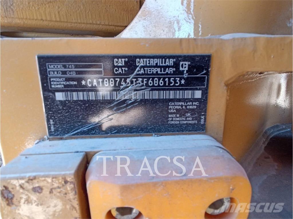 CAT 745 Karjeriniai savivarčiai