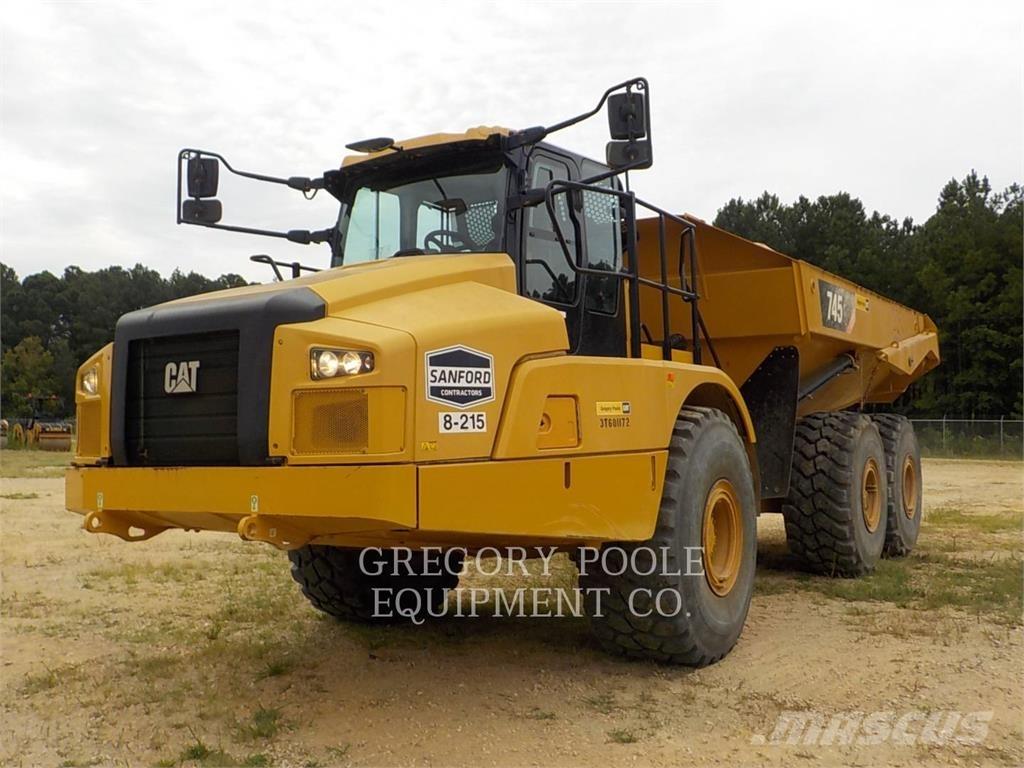 CAT 745-04 Karjeriniai savivarčiai