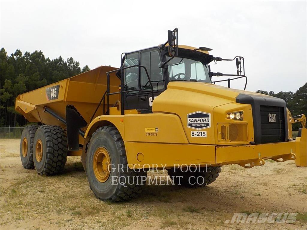 CAT 745-04 Karjeriniai savivarčiai