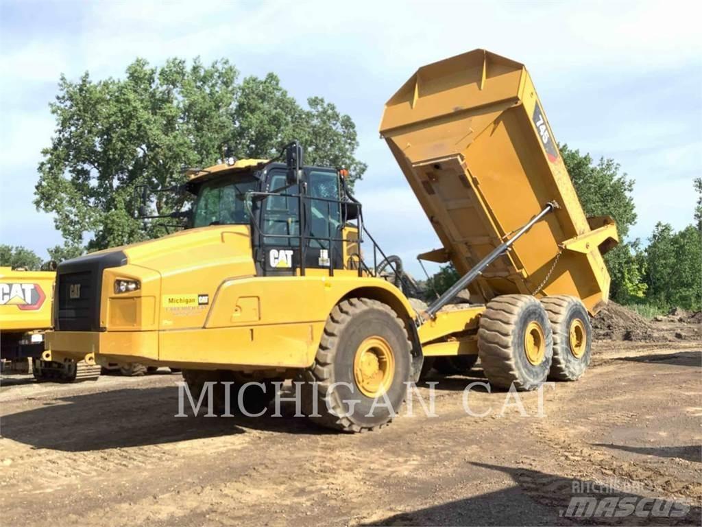 CAT 745 T Karjeriniai savivarčiai