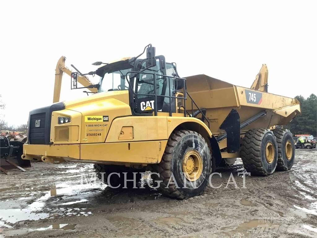CAT 745 T Karjeriniai savivarčiai