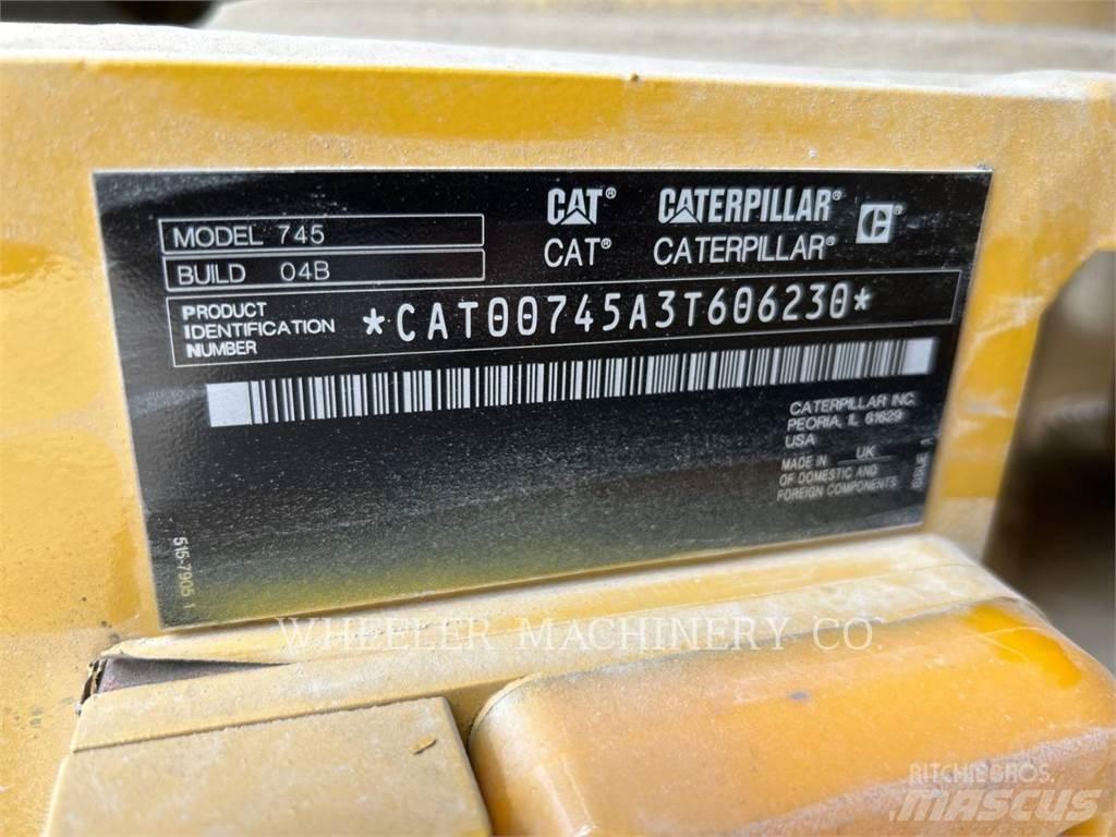 CAT 745 TG Karjeriniai savivarčiai