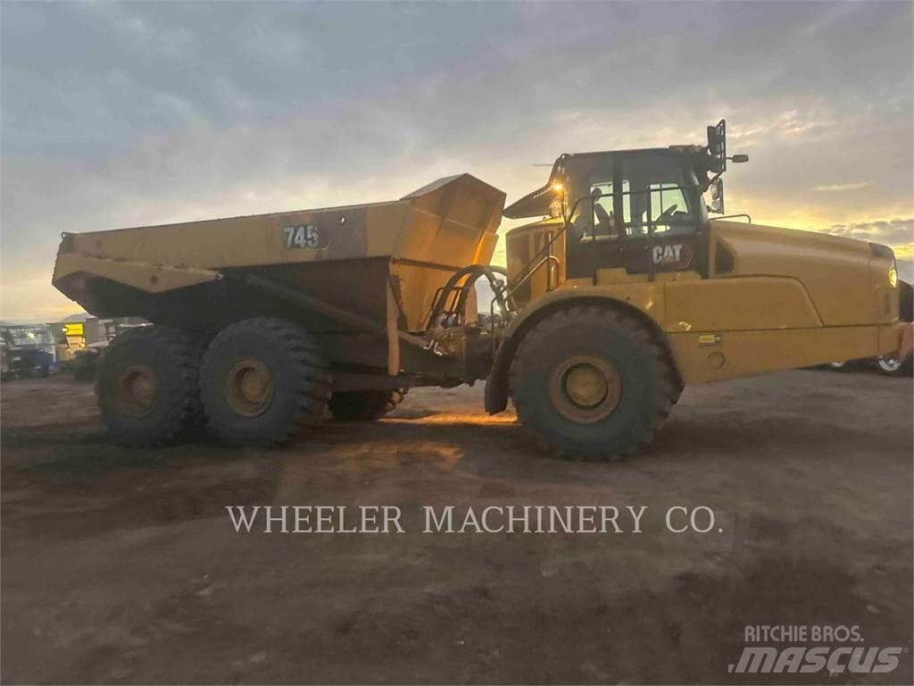 CAT 745 TG Karjeriniai savivarčiai