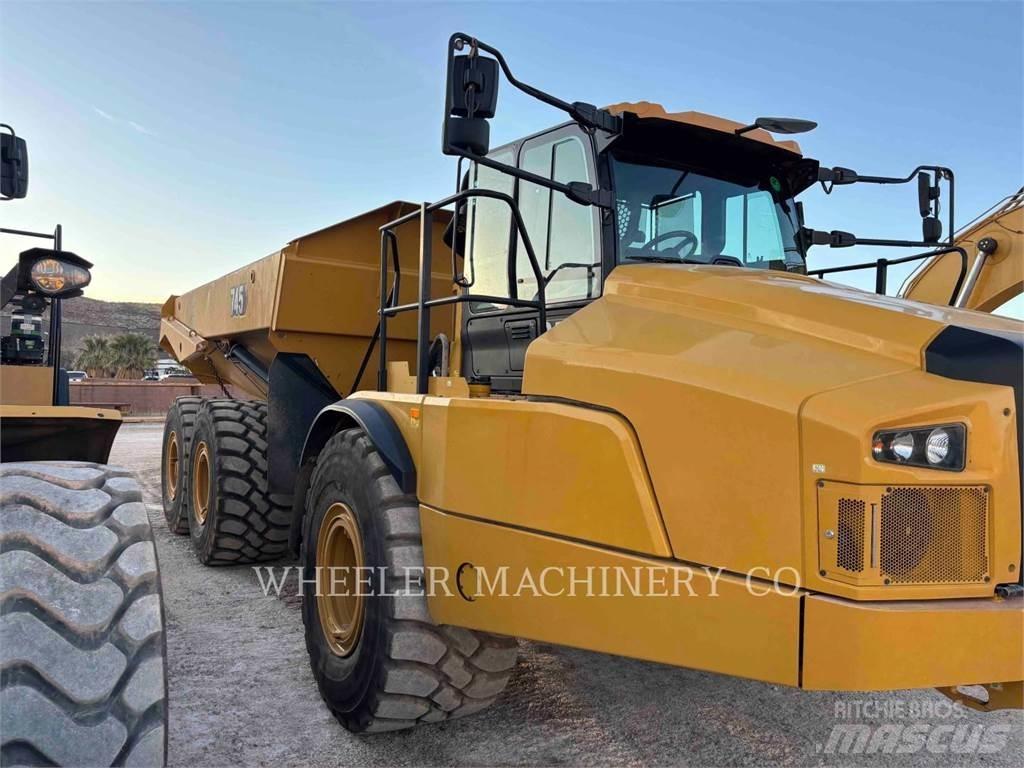 CAT 745 TG Karjeriniai savivarčiai