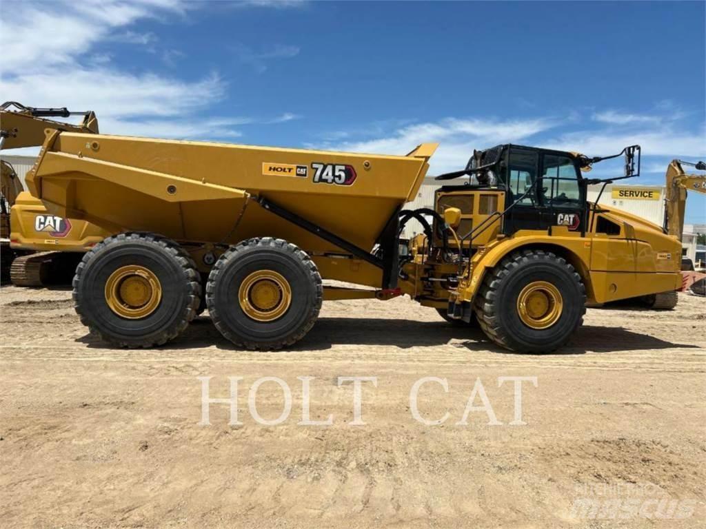 CAT 745 TG Karjeriniai savivarčiai