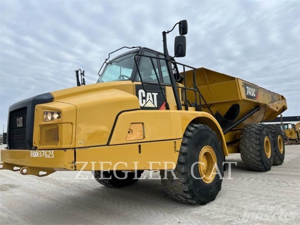 CAT 745C Karjeriniai savivarčiai