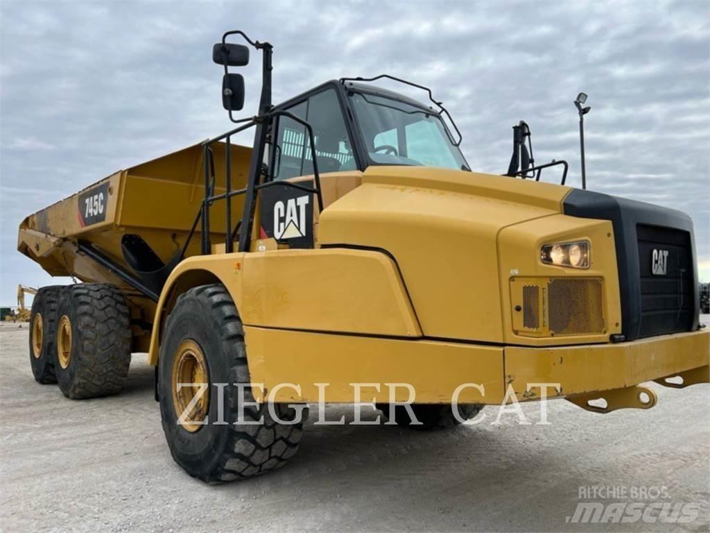 CAT 745C Karjeriniai savivarčiai