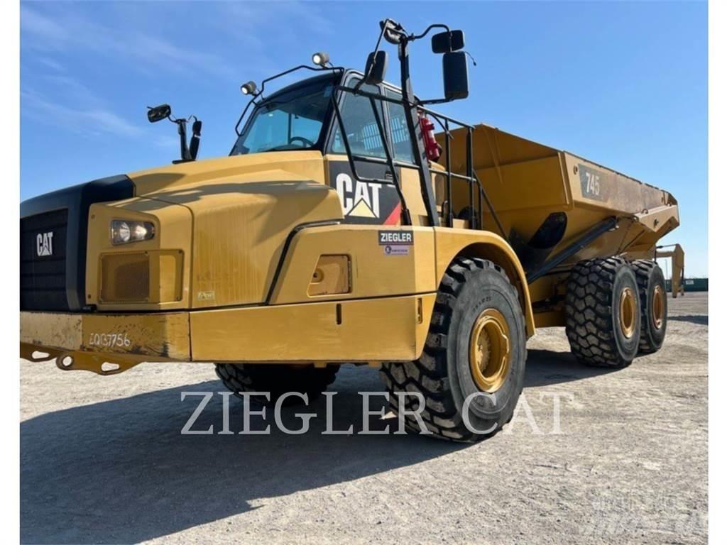 CAT 745C Karjeriniai savivarčiai