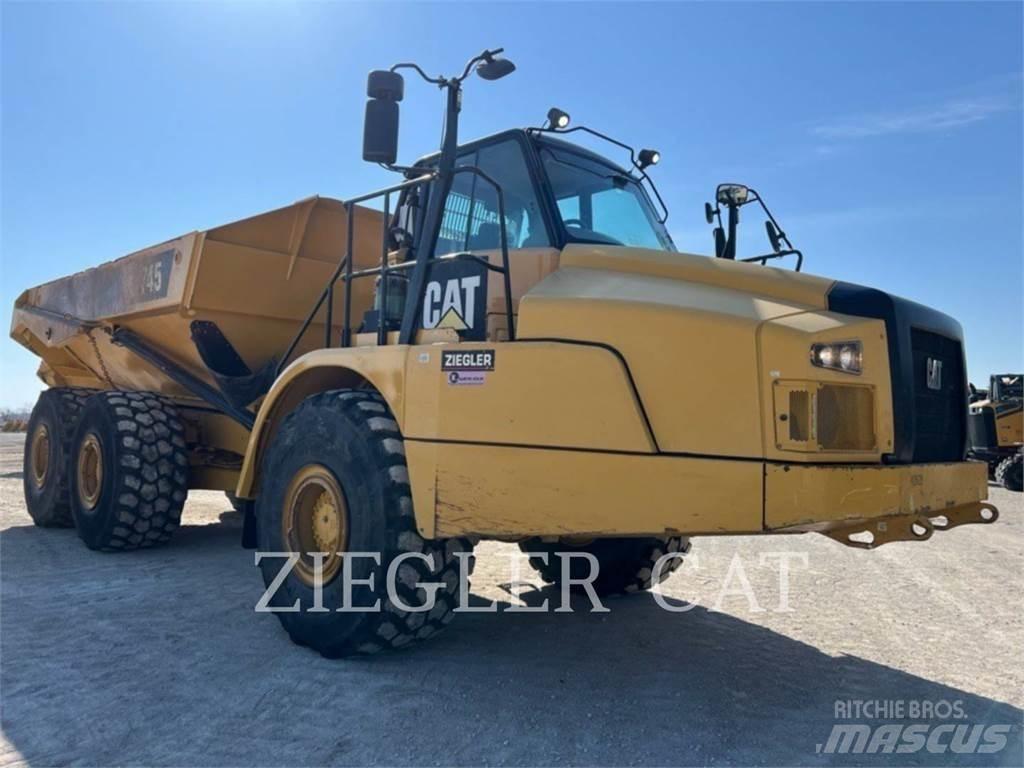 CAT 745C Karjeriniai savivarčiai