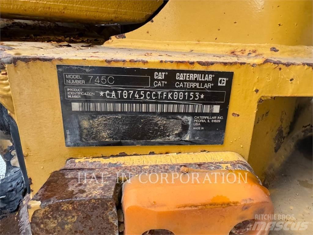 CAT 745C Karjeriniai savivarčiai