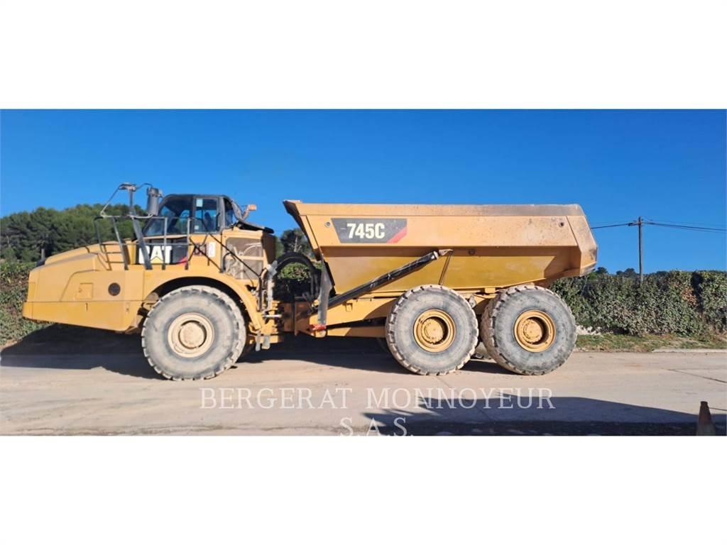 CAT 745C Karjeriniai savivarčiai