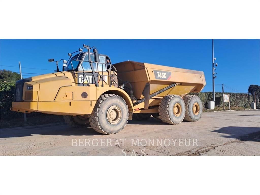 CAT 745C Karjeriniai savivarčiai