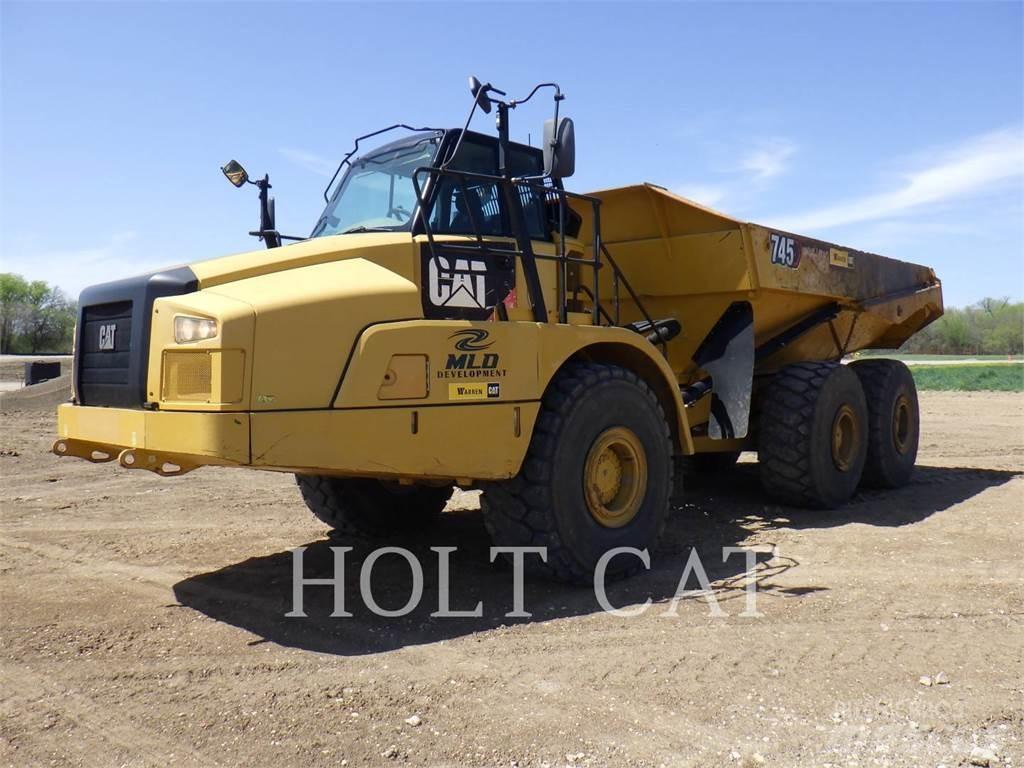 CAT 745C Karjeriniai savivarčiai