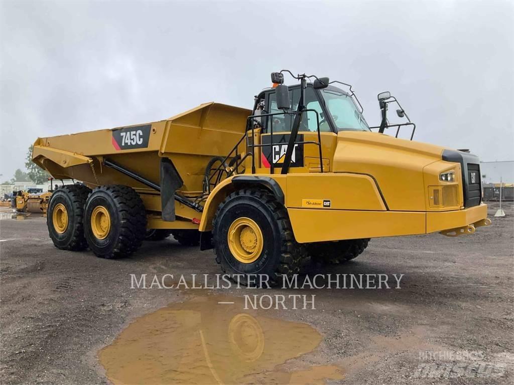 CAT 745C Karjeriniai savivarčiai