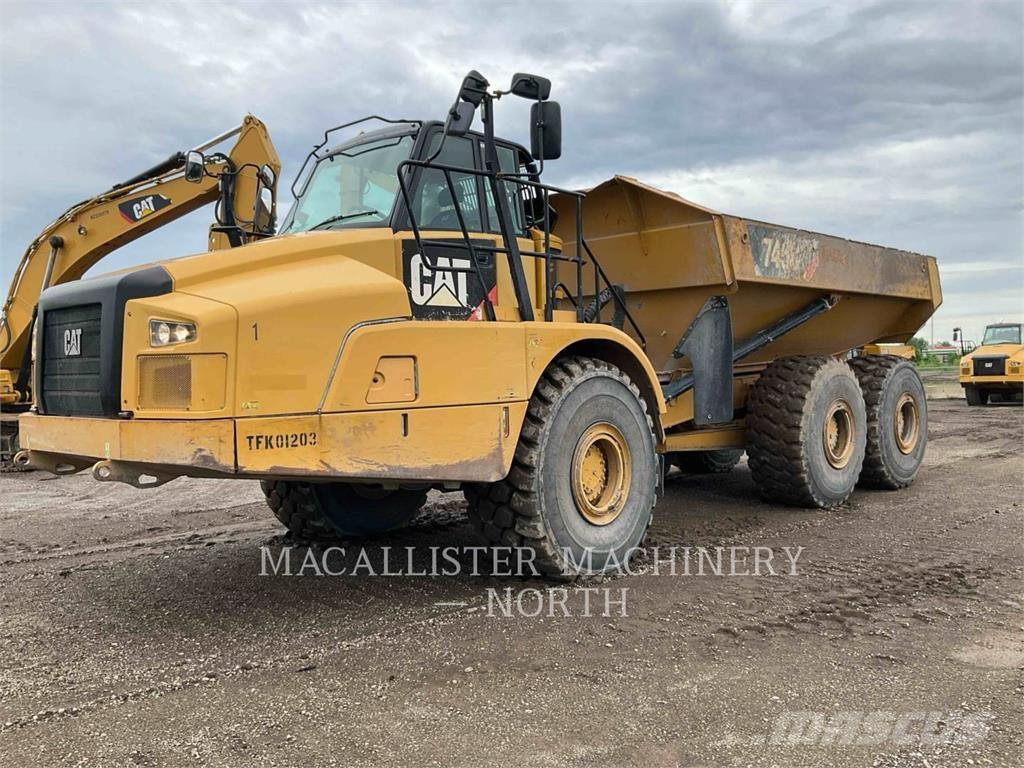 CAT 745C Karjeriniai savivarčiai