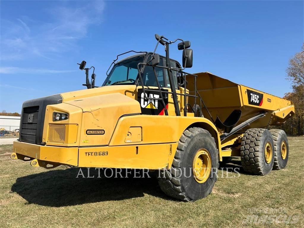 CAT 745C Karjeriniai savivarčiai