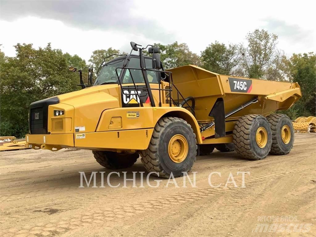 CAT 745C T Karjeriniai savivarčiai