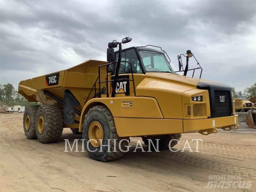 CAT 745C T Karjeriniai savivarčiai