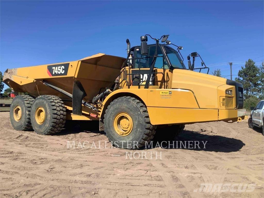CAT 745C T Karjeriniai savivarčiai