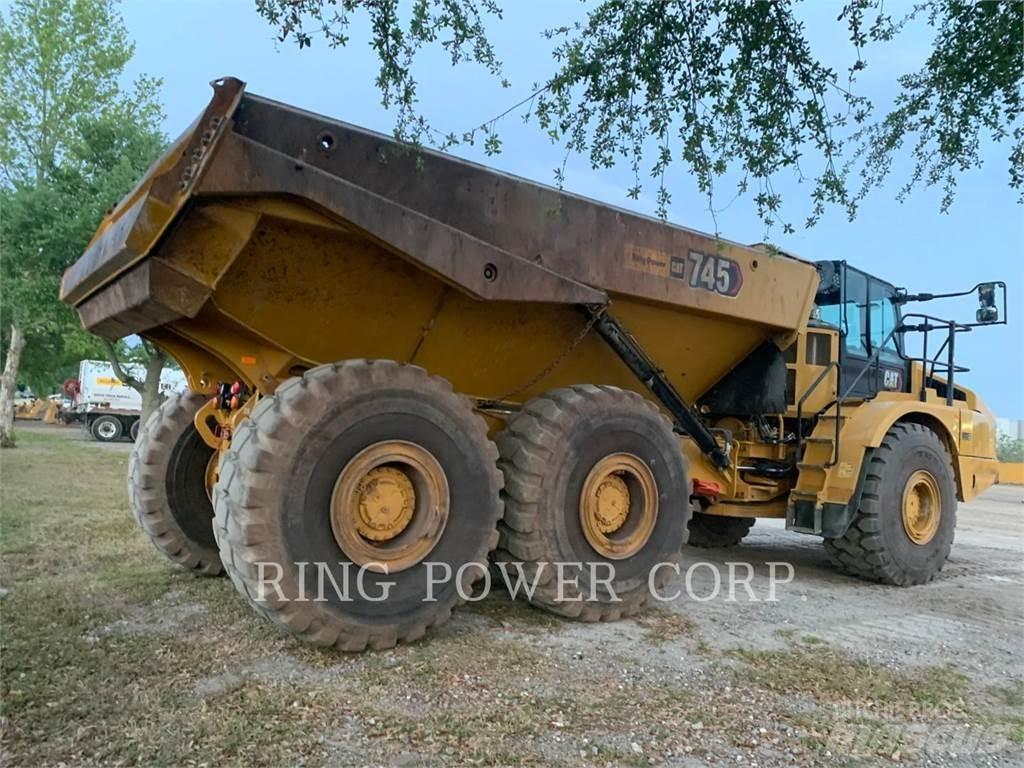 CAT 745TG Karjeriniai savivarčiai