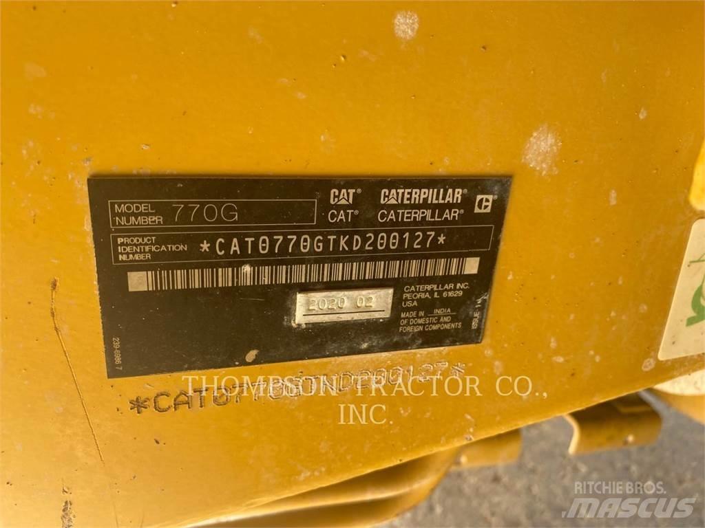 CAT 770 G Karjeriniai savivarčiai
