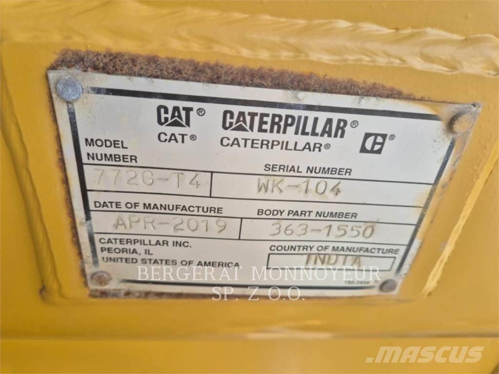 CAT 772G Karjeriniai savivarčiai