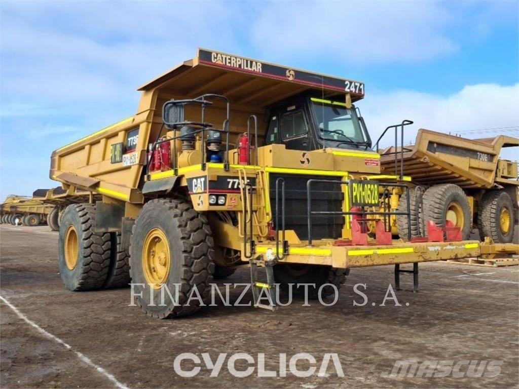 CAT 773E Karjeriniai savivarčiai